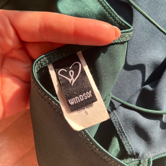 Windsor dark green mini dress - Picture 5 of 5